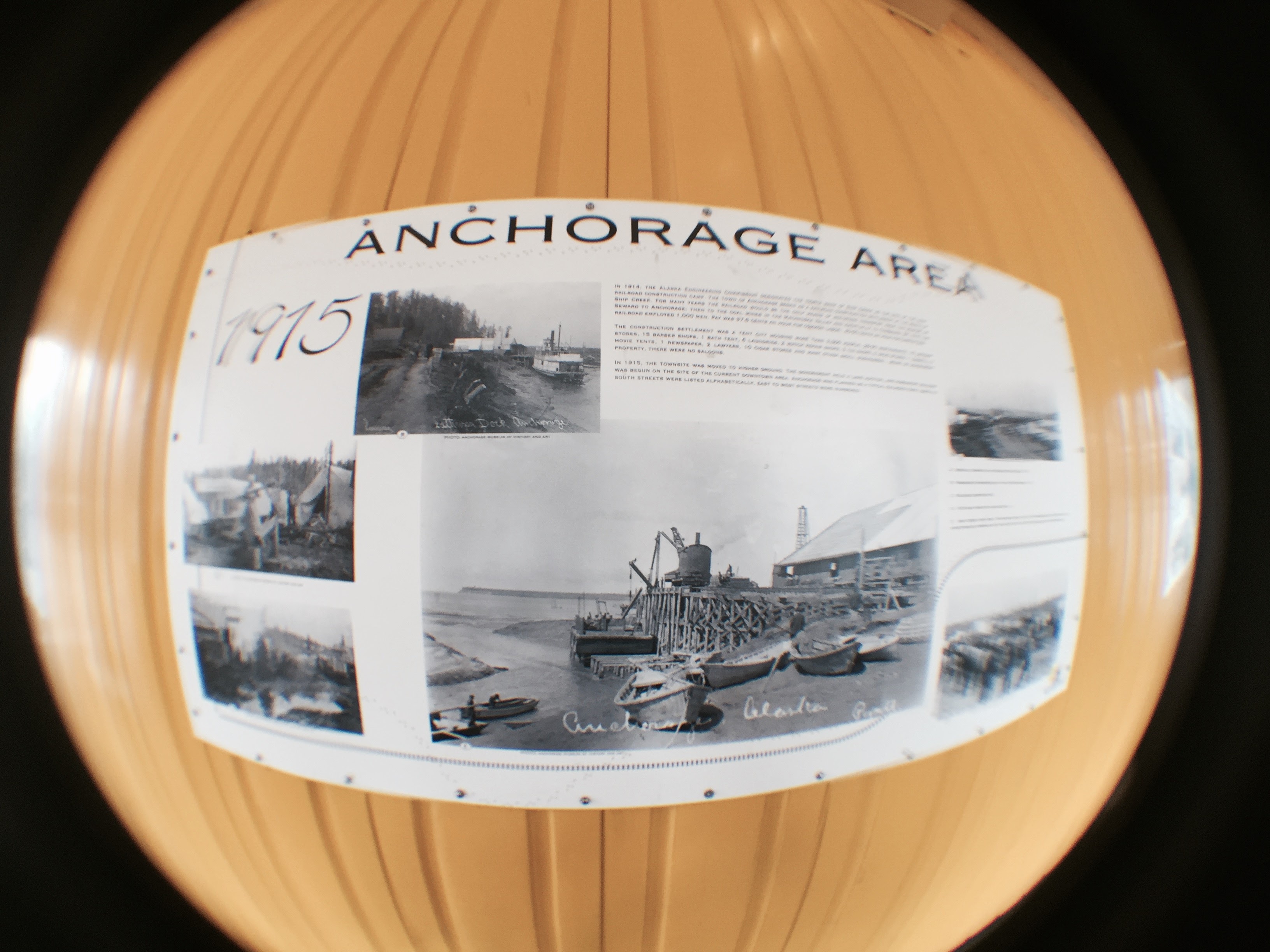 Anchorage 的早期模樣,和今天已經完全不同。