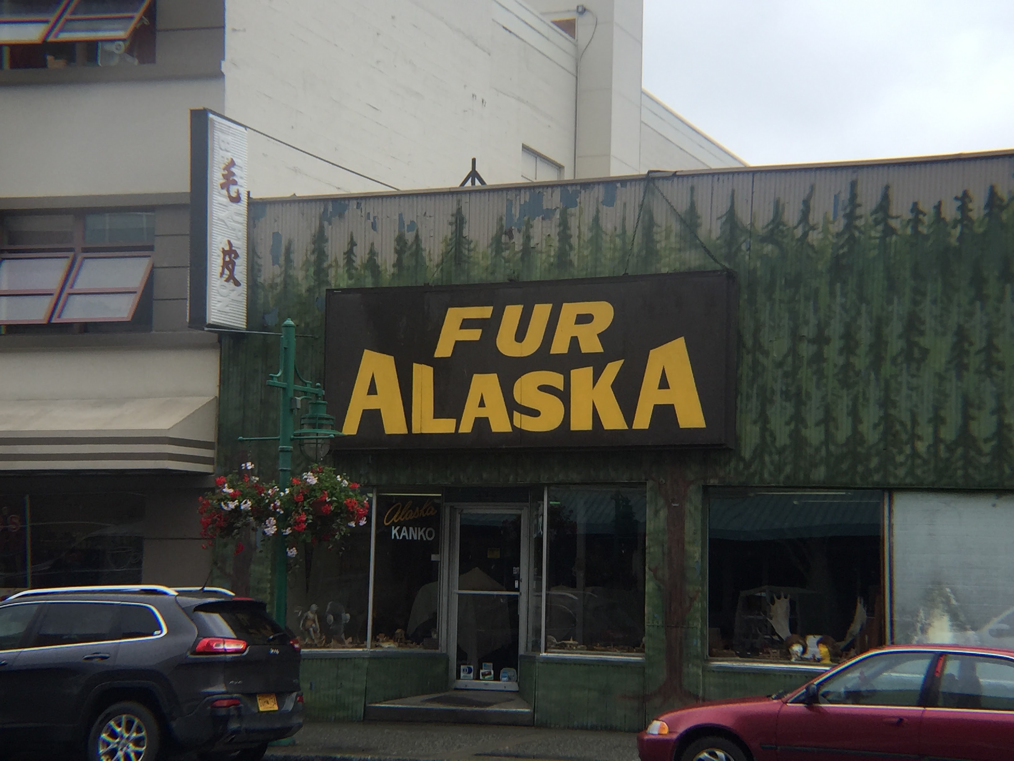 走在 Anchorage 街頭,每一間小店都帶著濃濃的北方氣息。